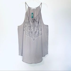 NWT MAURICES  Top Size 2. Grey Color 098